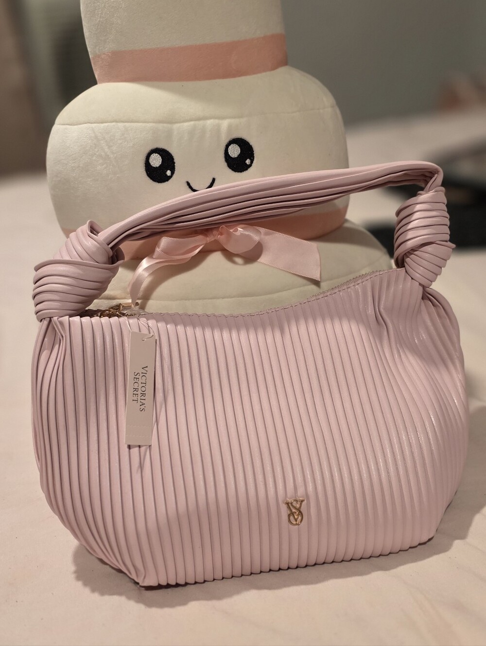 Nwt Victorias Secret Knotted Shoulder Bag